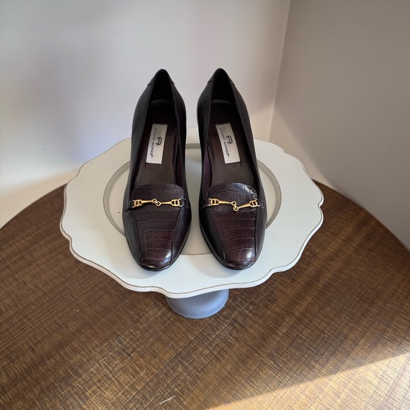 Vintage Etienne Aigner Guinevere Brown Leather-Women’s Size 7 - Picture 6 of 8